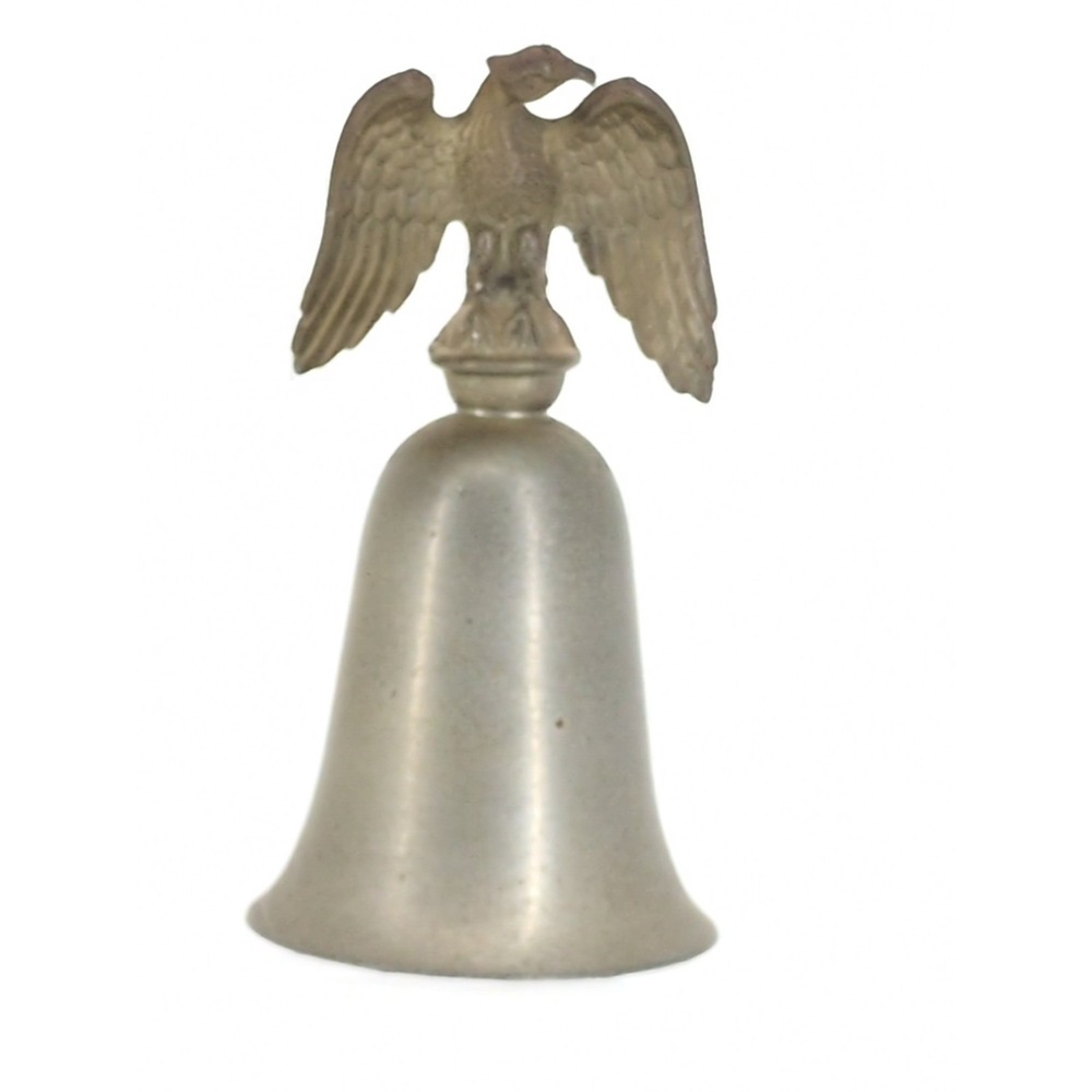 Vintage Eagle Pewter Stirrup Cup Hunting Cups Barware Shot Glass Bar Decor